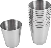 Set di 12 borracce in acciaio inossidabile - 30 ml per Camping e Viaggi