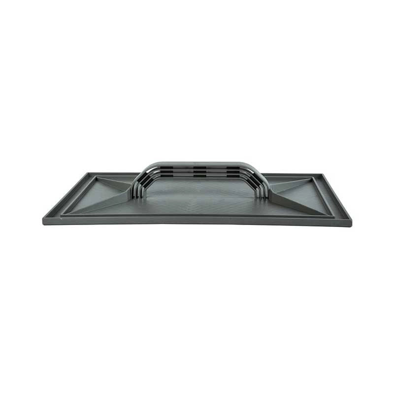 Frattone in plastica rinforzata nero : Dimensione - 27X35