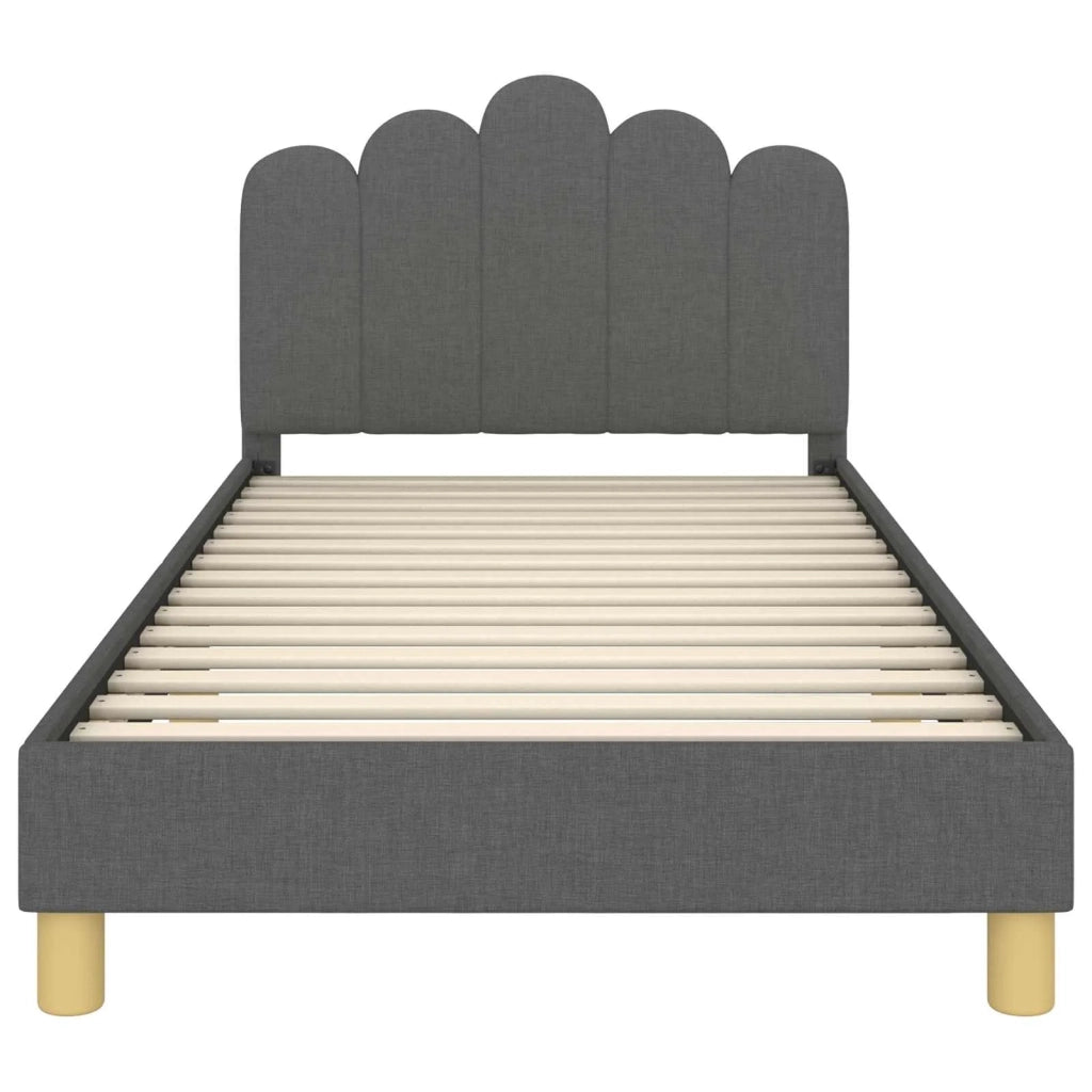 Struttura letto bambini con testata Grigio scuro 90 x 190 cm 42011055