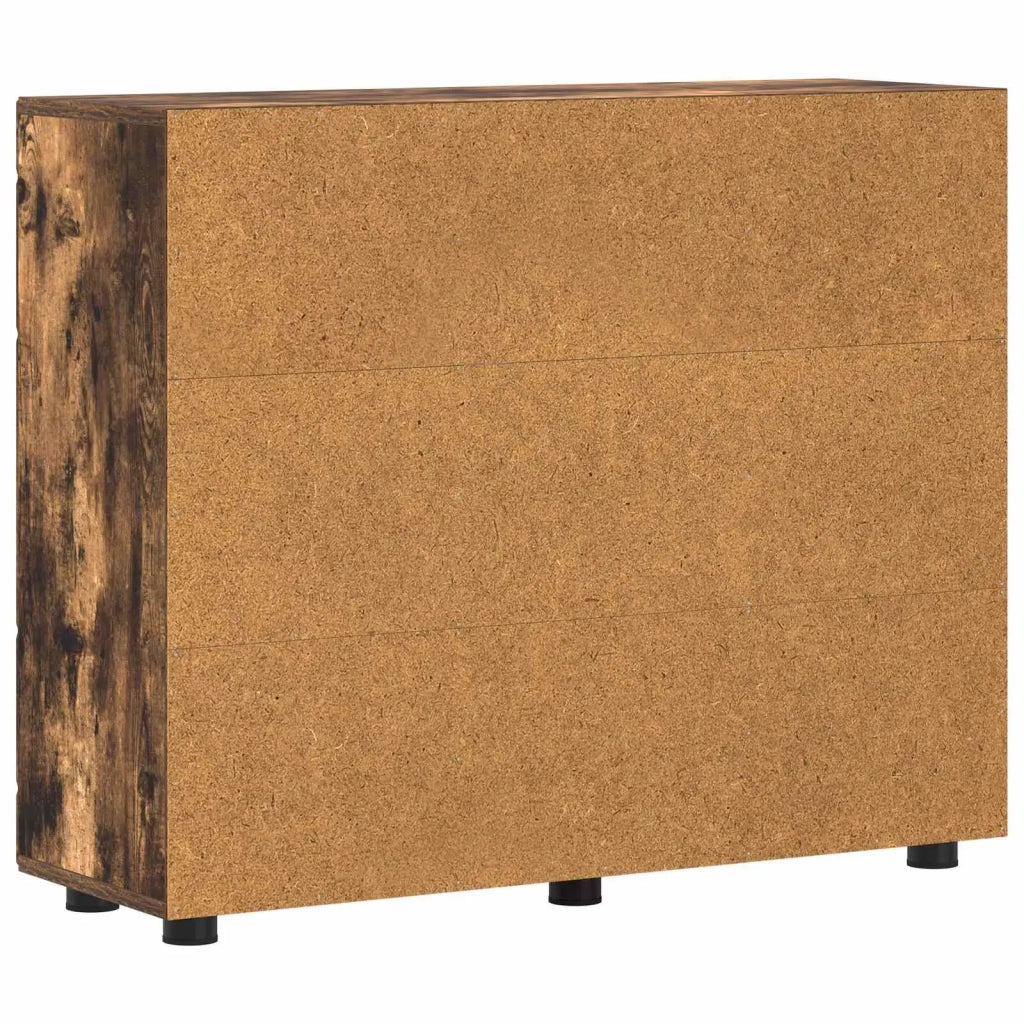 Armadio in Legno Rovere fum¨¦ 88,5 x 30,5 x 73 cm CFW1626109