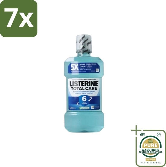 7 x Cura Totale per la Bocca - 500 ml - Grande Scatola - Caffè - Macchina del Caffè