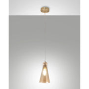 Sospensione Ambra 1 Luce Dafne Fabas Design Elegante per Ogni Ambiente