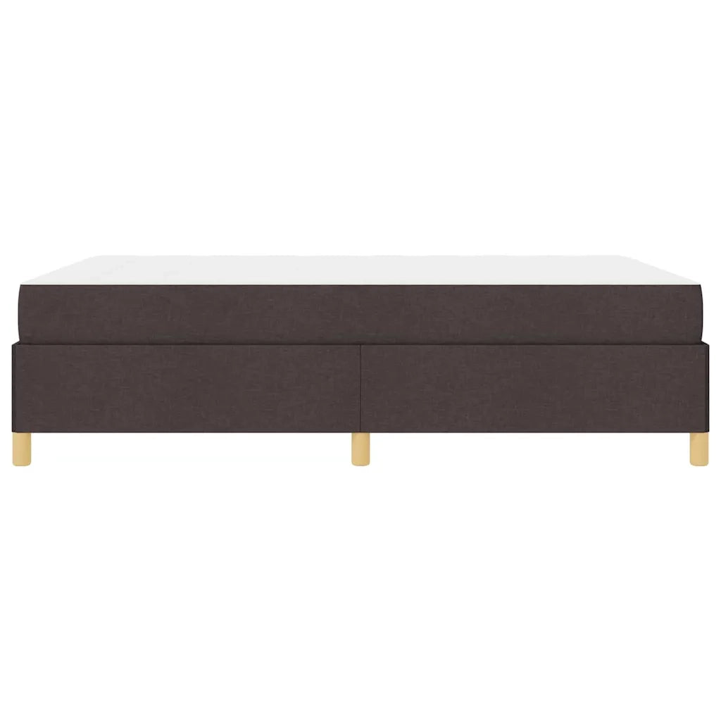 Struttura del letto Marrone Scuro 160 x 200 cm Tessuto 3398951