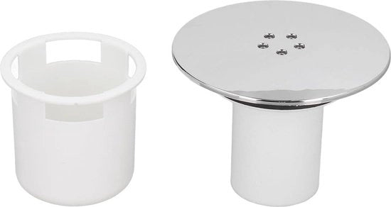 Sostituzione di copertura di scarico vasca - Stopper per capelli in plastica - Vasca da bagno.