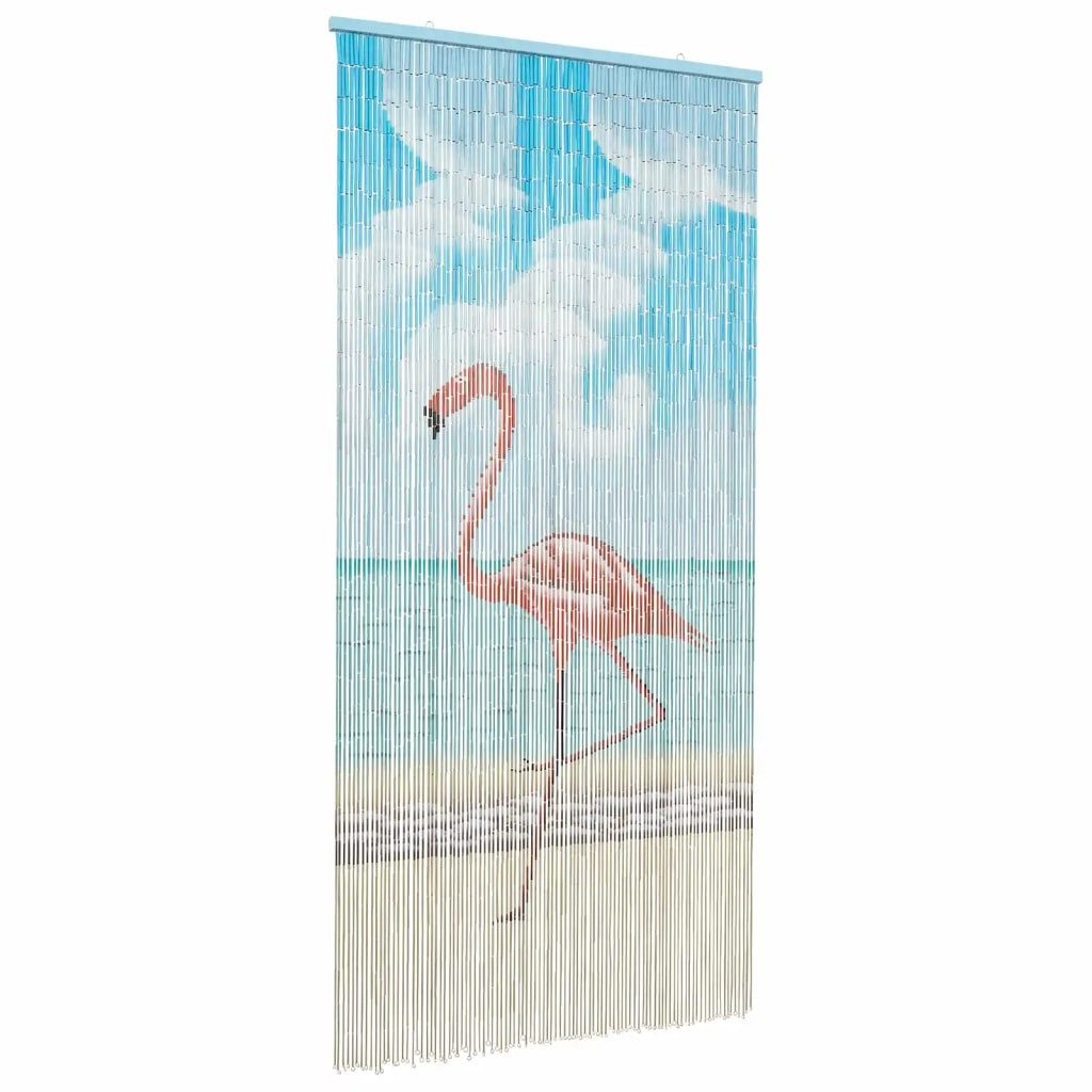 Tenda per Porta Antinsetti multicolore 200 x 100 cm Bambù 42030050