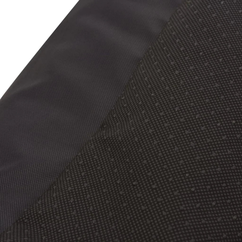 Cuccia per cani con cuscino imbottito 90 cm nero 02_0001574