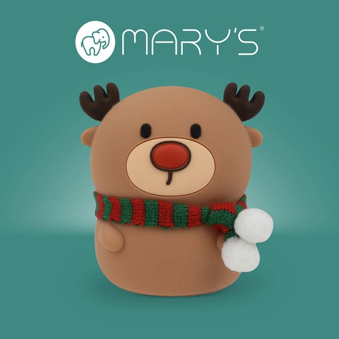 Lampada notte bimbi LED renna cordless marrone Mary's