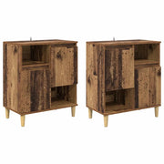 Credenza | Sideboards 2 pcs Legno vecchio 60 x 35 x 70 cm