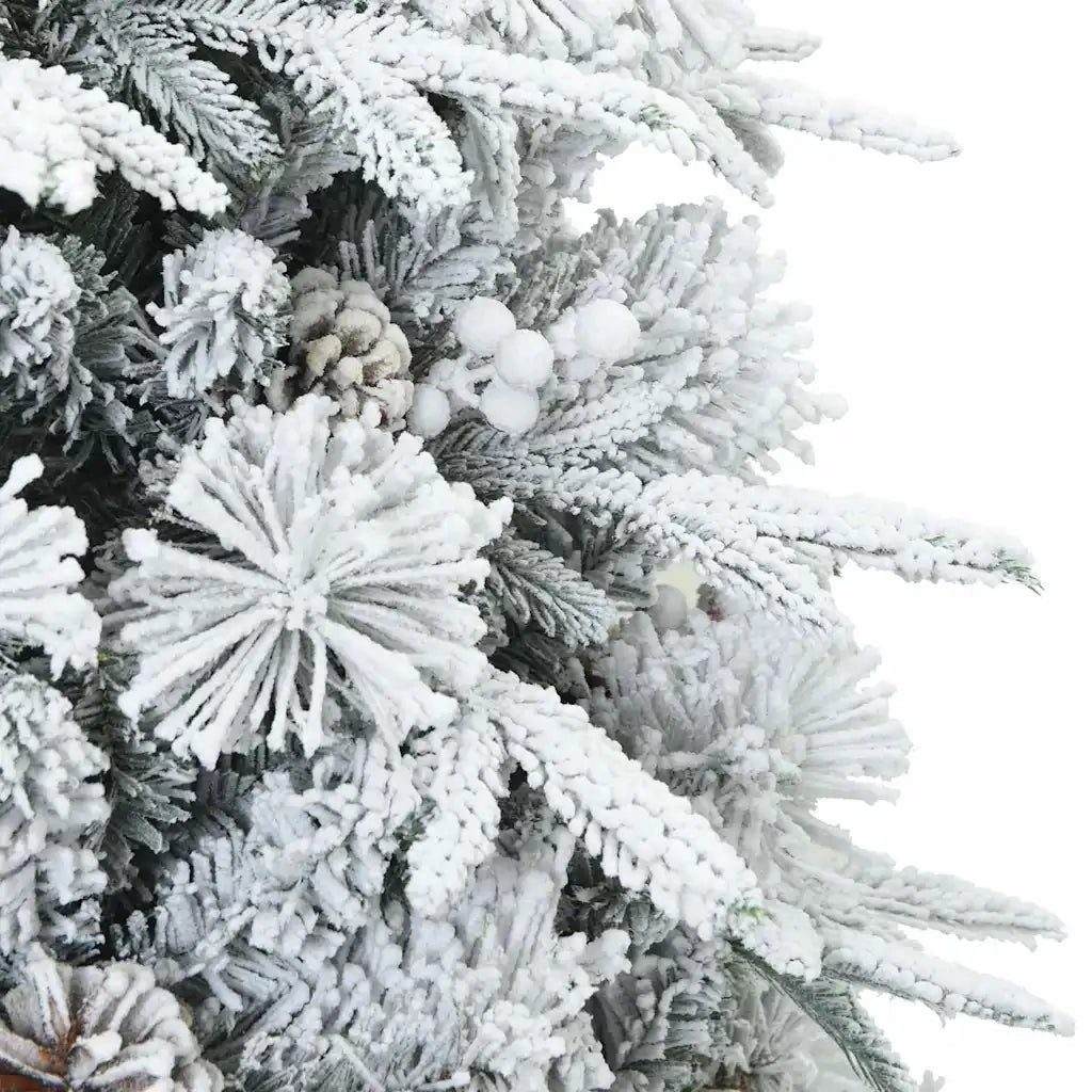 Albero di Natale | Decorazioni natalizie Artificiale con Rami Pieghevoli Verde 120 cm