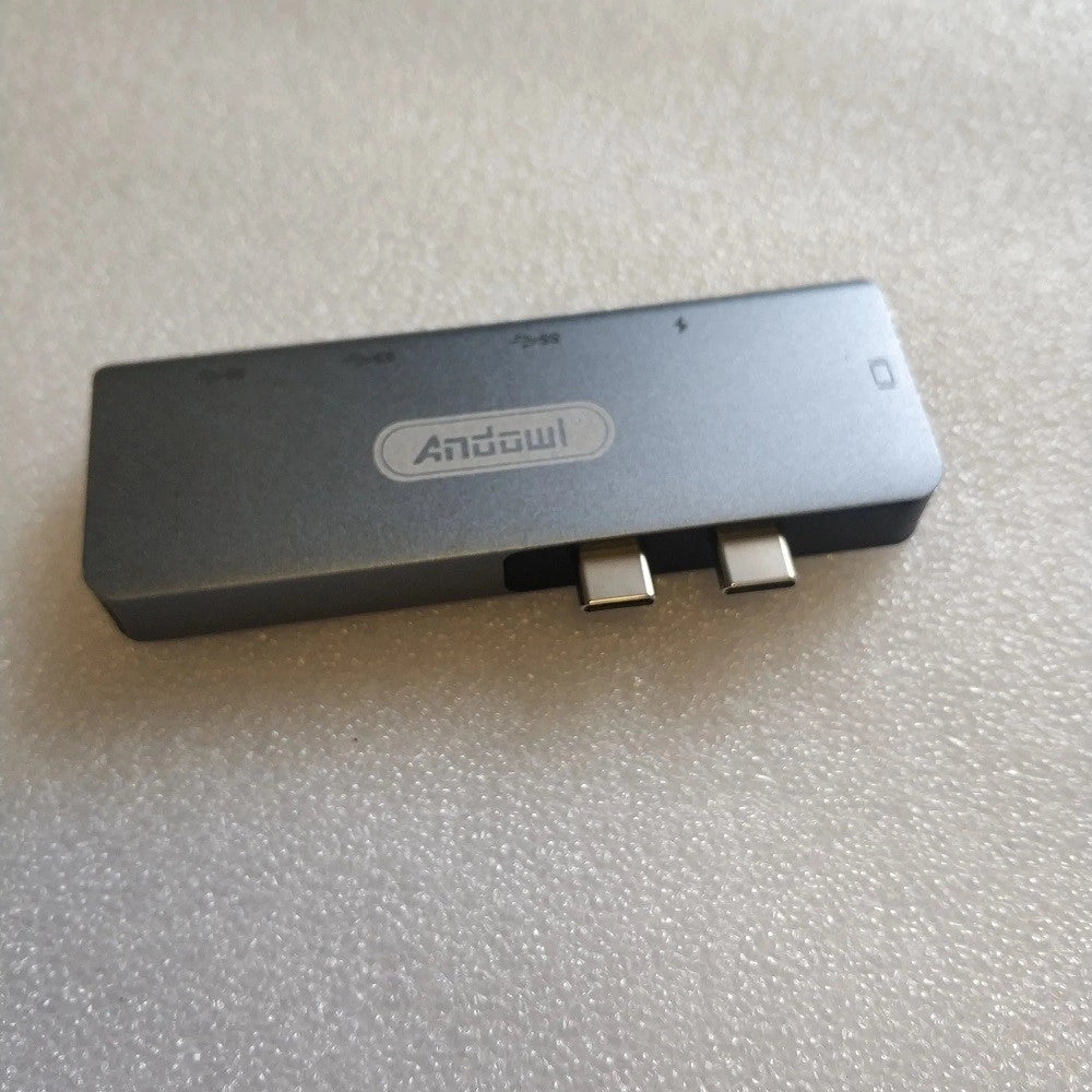 Trade Shop - Adattatore Convertitore Hub Multifunzione Per Computer Di Tipo C Hdmi Usb Q-a121 -