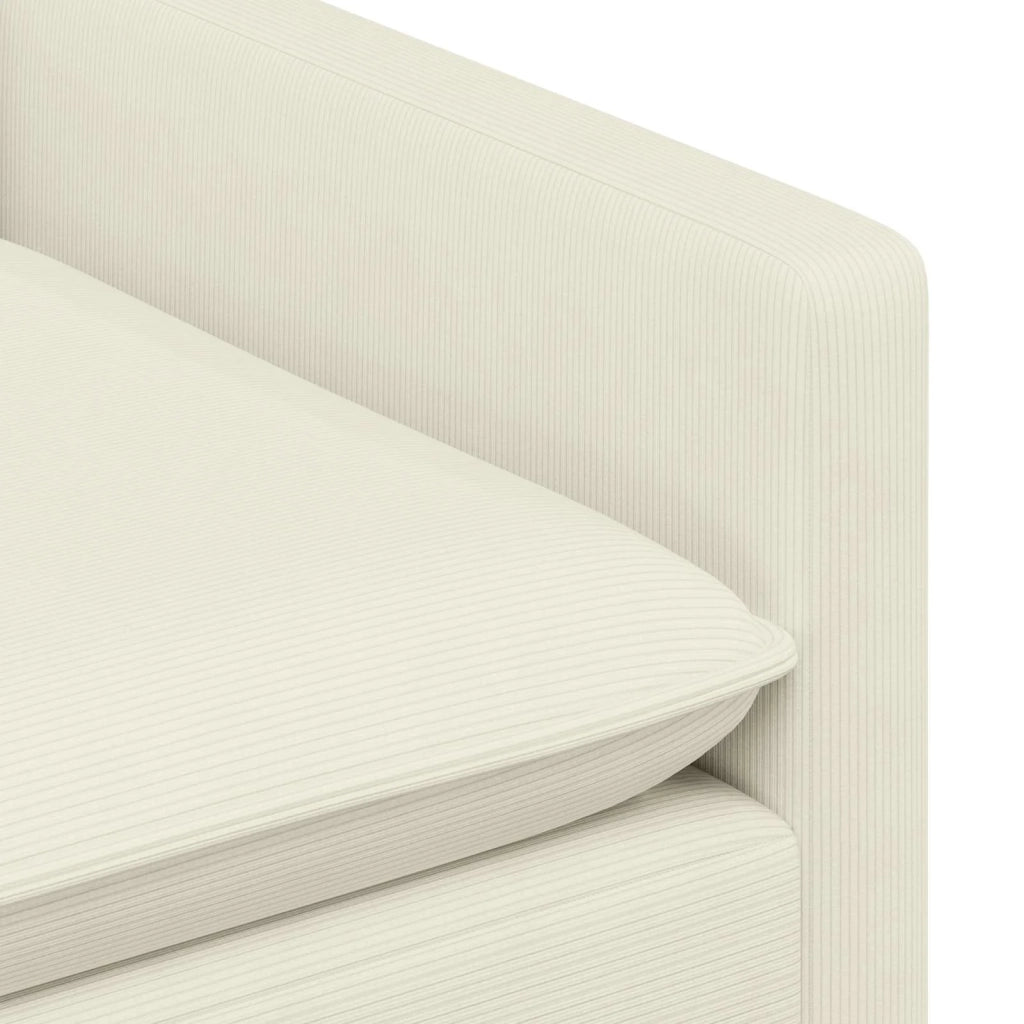 Set di divani 2 pcs Crema Tessuto 3417085