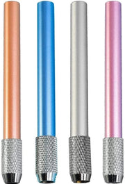 Set di estensioni per matite in legno, 4 pezzi, con inclusa lima per punte.