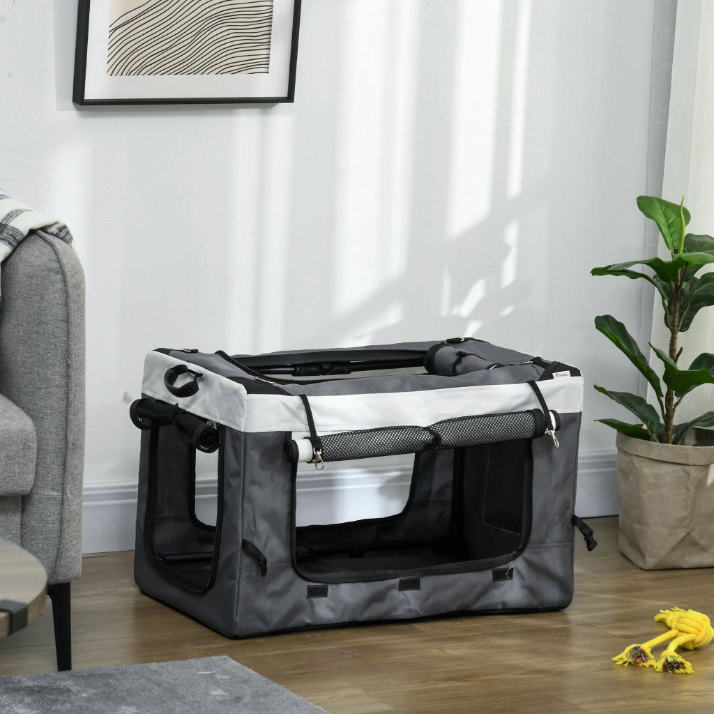 Casetta da Esterno per Cani Pieghevole ¨C Minimal ¨C Grigio