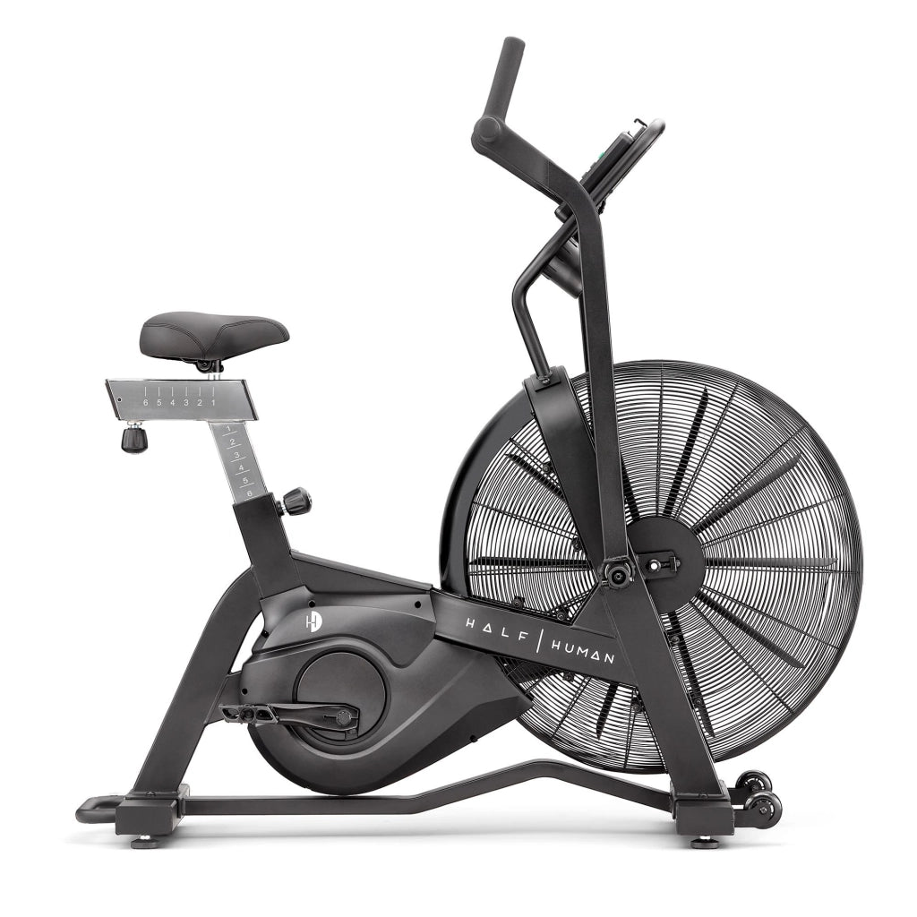 Air fitness bike - Half Human - Modello AIR BIKE - Casa/Appartamento - Schermo LCD con 7 programmi