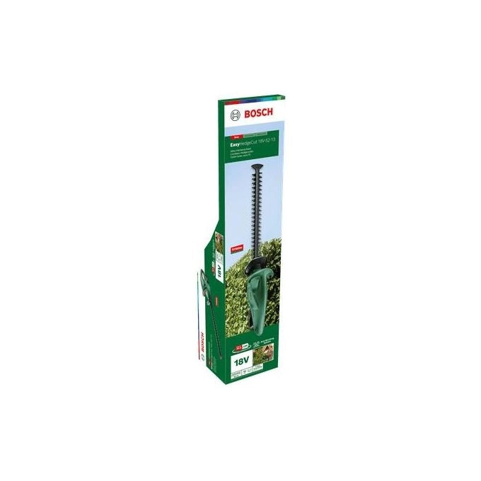 Bosch 0600849M00 EasyHedgeCut Tagliasiepi a batteria 18 V 52 cm 2400 spm 2.4 Kg colore Nero