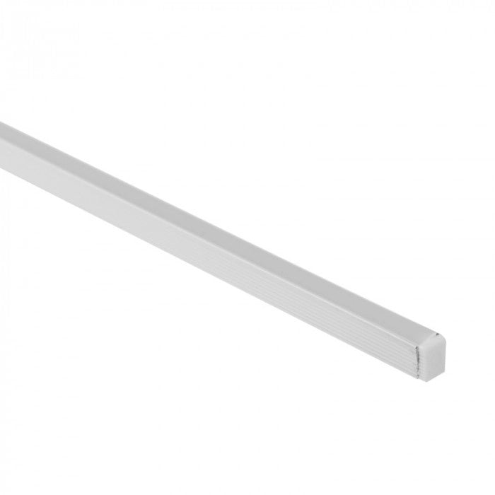 Profilo LED NW02 da superficie bianco diffusore opale 2m Ecolight