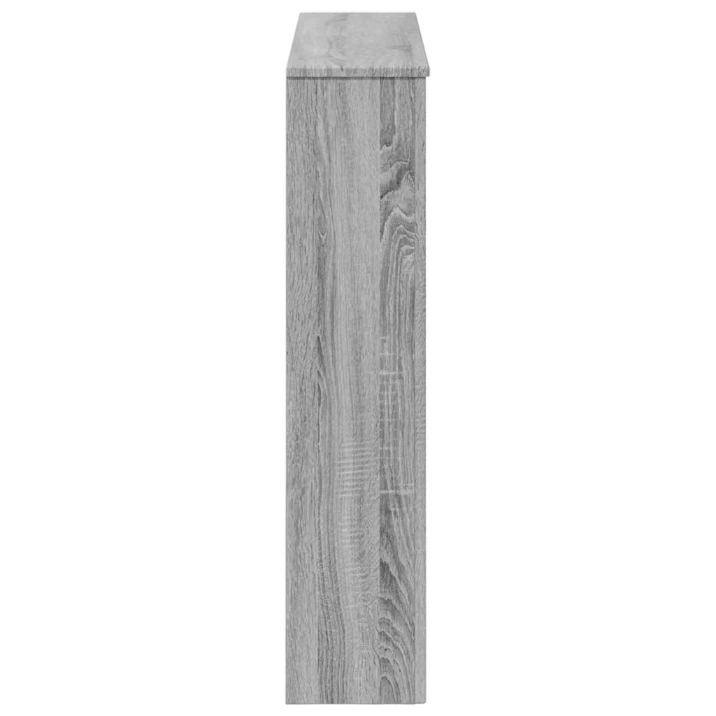 Cornice per camino Sonoma grigio 93 x 20 x 89 cm 8006630