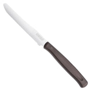 COLTELLO DA TAVOLA SEGHETTATO manico nero  - KAIMANO