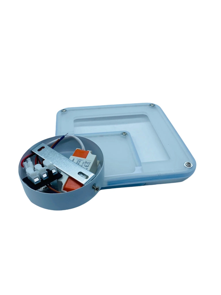 Applique Lampada da parete per muro a LED 12W moderna Rombi Luce per interno