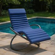 Lettino prendisole SWING LUXE MONACO - Blu