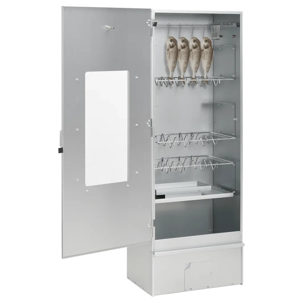 Forno Affumicatore BBQ Generatore Fumo Freddo Acciaio Zincato CFW1589766