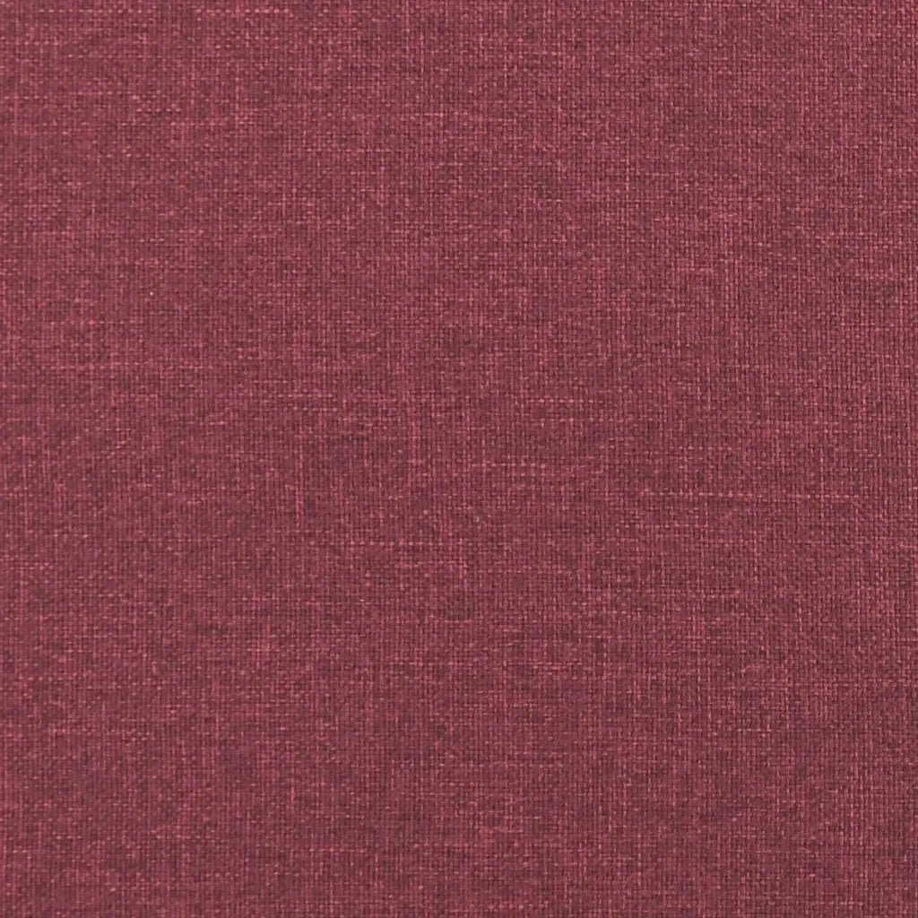 Set di Divani 3 pz con Cuscini Rosso Vino in Tessuto 3201638