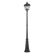 Lampione da giardino nero Bayview Elstead E27 60W IP44