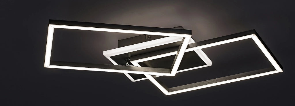 Plafoniera LED Rabalux Athelstan 40W argento 4000K