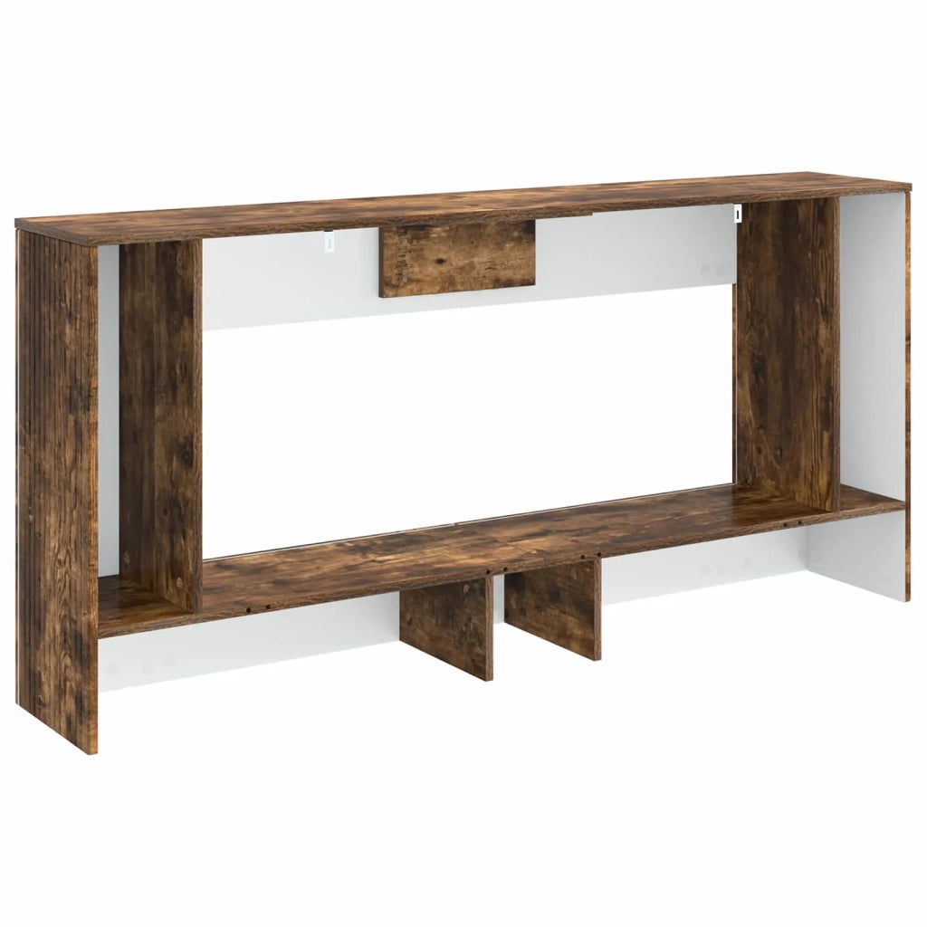 Tavolo Consolle | Tavolo d'Ingresso Rigato Quercia Affumicata 155 x 29 x 74 cm