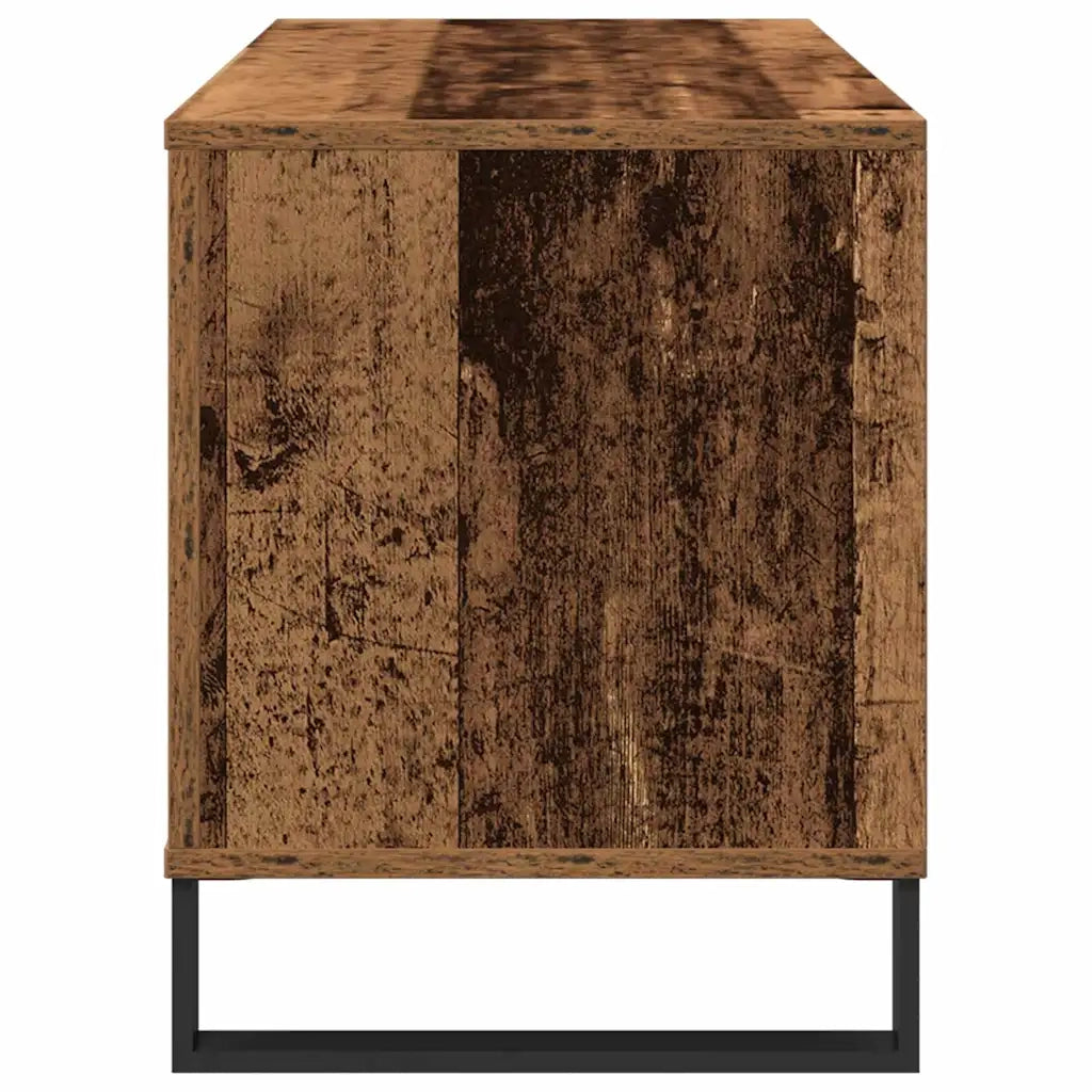 Mobile porta vinili Legno vecchio 100 x 38 x 48 cm 862905