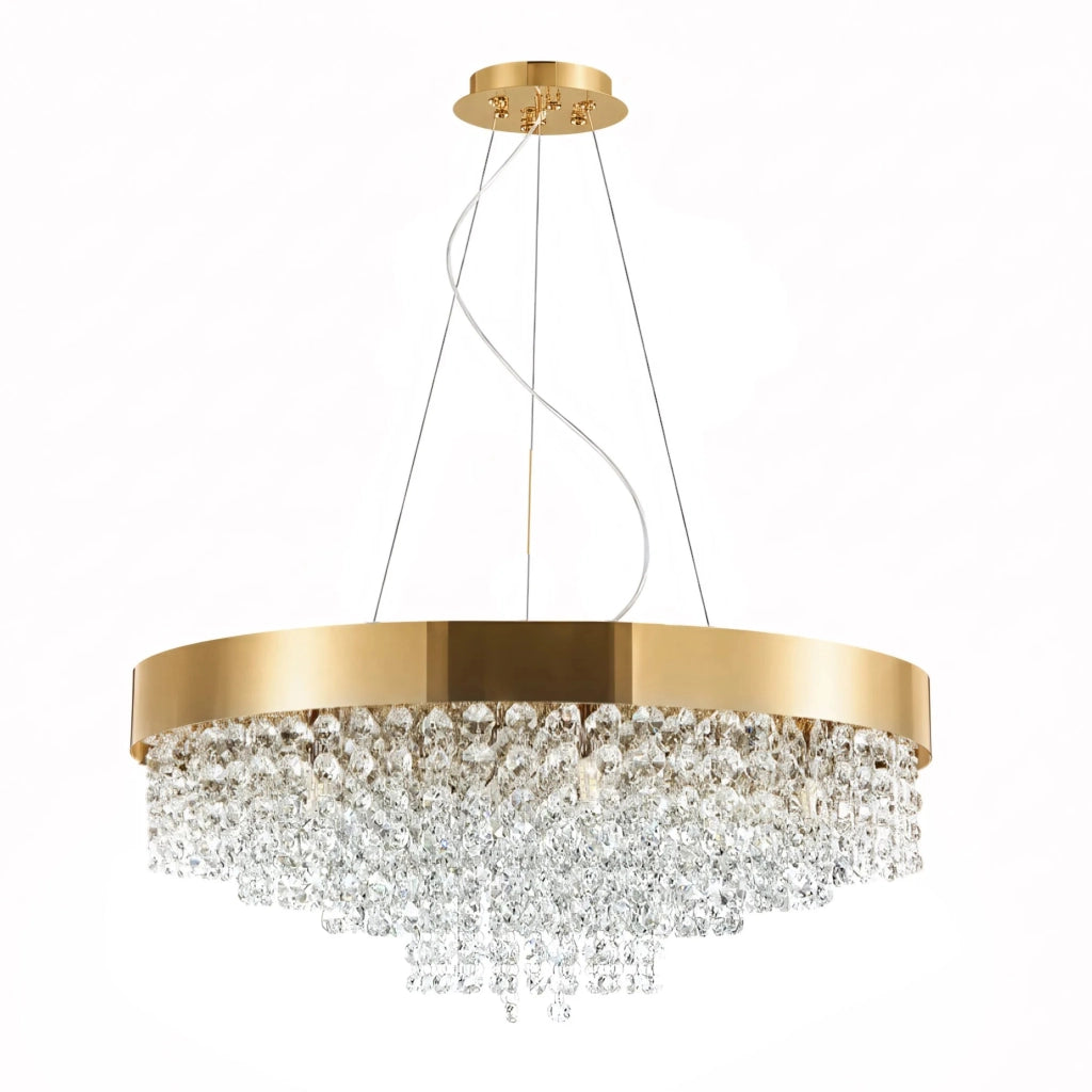 Lampada Da Soffitto APP1787-16CP 60 Cm Gold