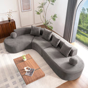 Divano a nube elegante - Zephmum- 327cm grande, comodo, modello a L