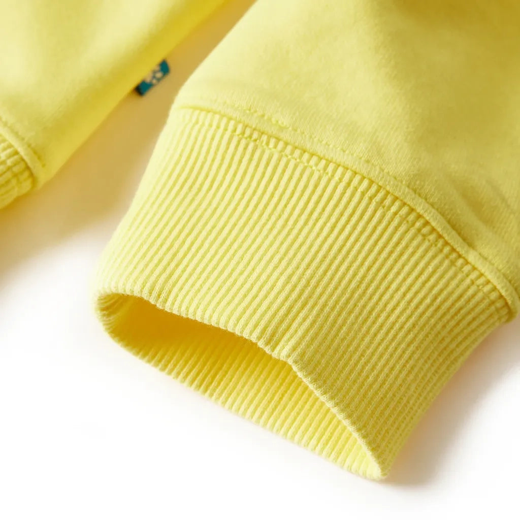 Felpa da Bambino Giallo Chiaro 104