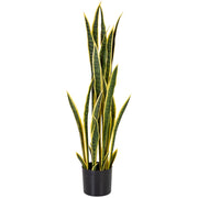 Sanseveria artificiale 26 foglie verde 70x70x120