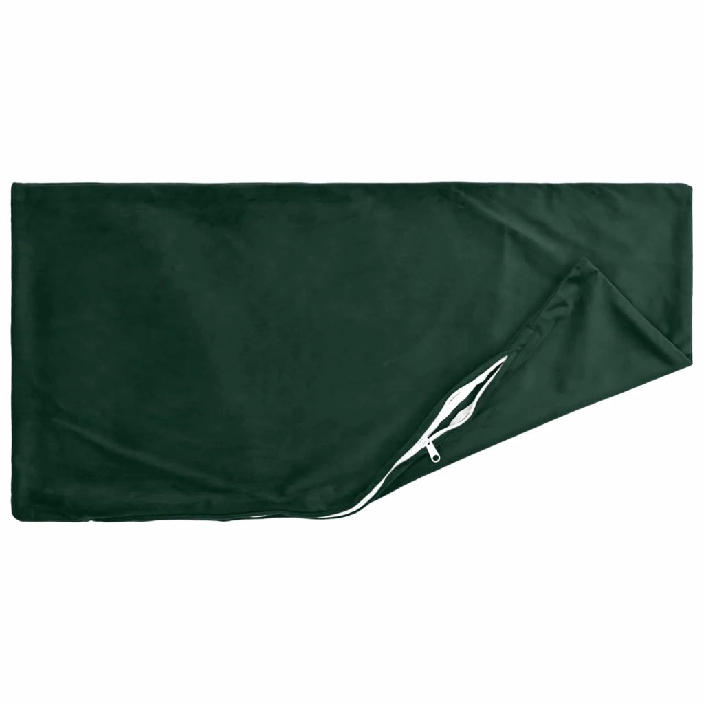 Federa 6 pcs HEERLEN Verde Scuro 50 x 80 cm Velluto 911908
