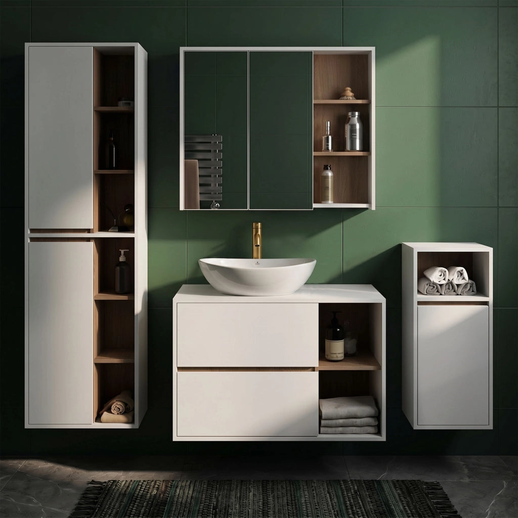 Lavabo da appoggio ovale OVALIS ceramica 41 cm Bianco