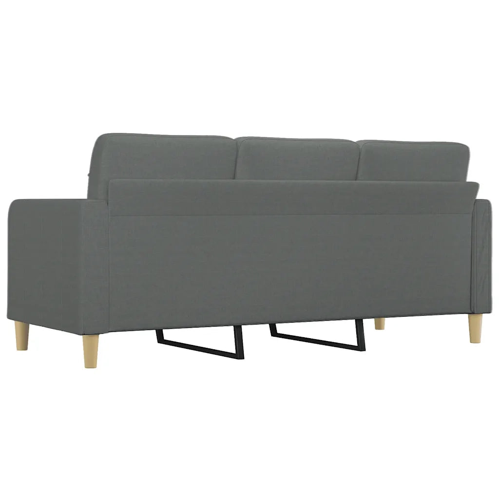 Divano a 3 Posti-Sofa 3 Posti Grigio Chiaro 180 cm in Tessuto 676162