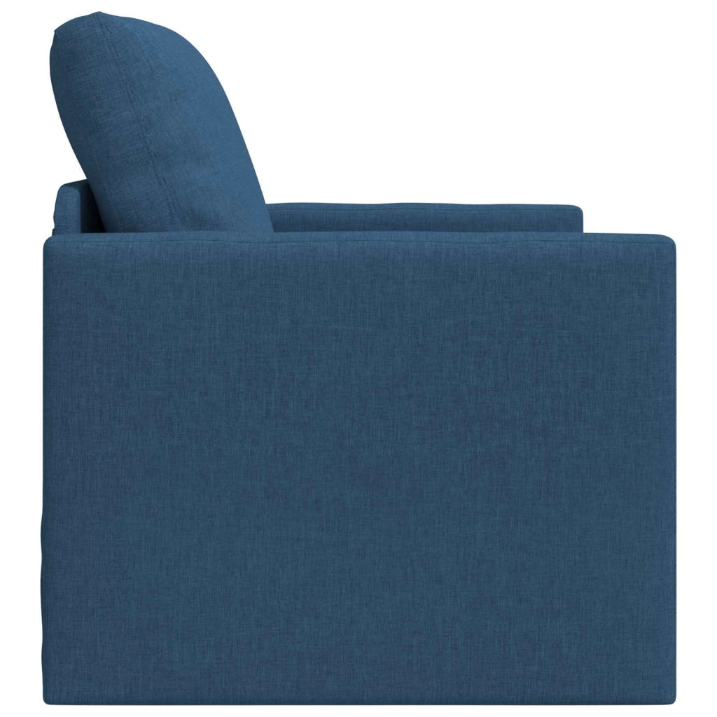 Divano letto Blu 74 x 77 x 81 cm Tessuto 4106628