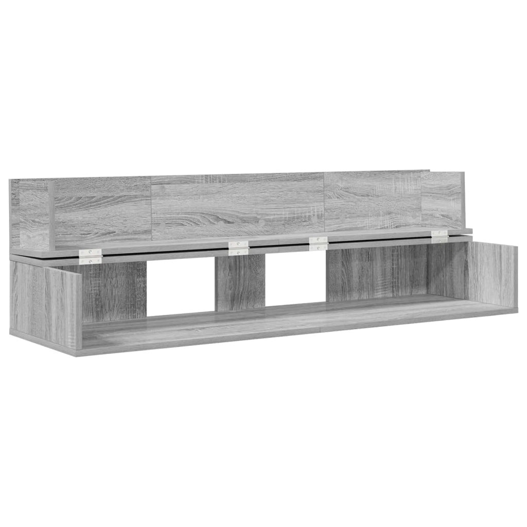 Scrivania studio Sonoma grigio 110 x 40 x 19,5 cm 8006689