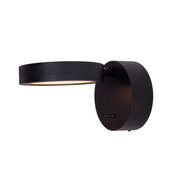 Applique tonda nera orientabile LED 6W Ibiza Maxlight