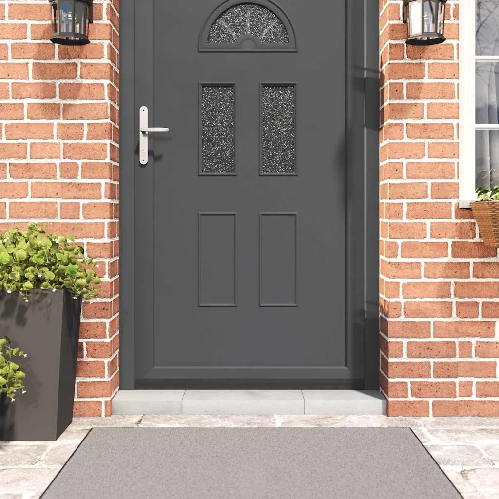 Spazzole per porte autoadesive 6 pz Nero 100 cm CFW8152773