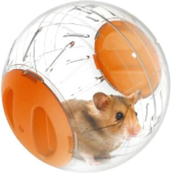 Gabbia per Hamster con Corso di Esercizio e Ballo (arancione) - Run-About Mini 4.8