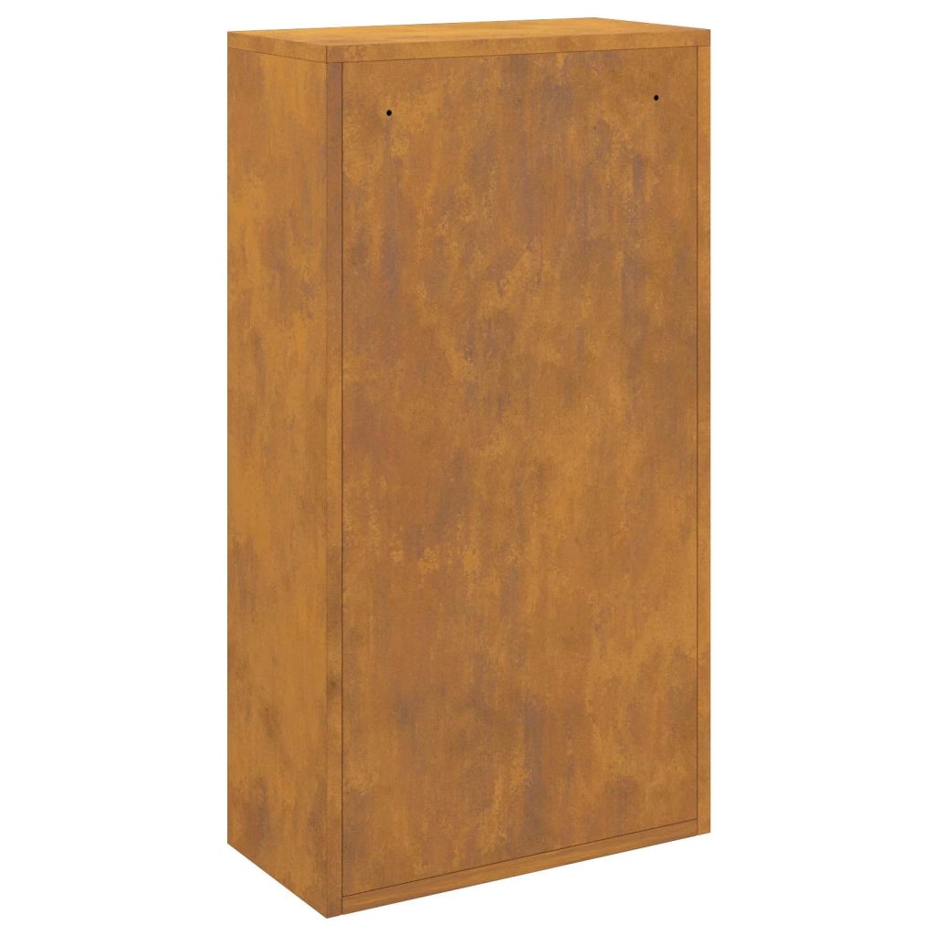 Cassetta per pacchi con archiviazione Ruggine 44 x 22 x 82 cm 874925