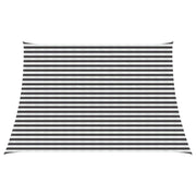 Telo Ombra Antracite e Bianco 4 / 5 x 3 m HDPE 42032805