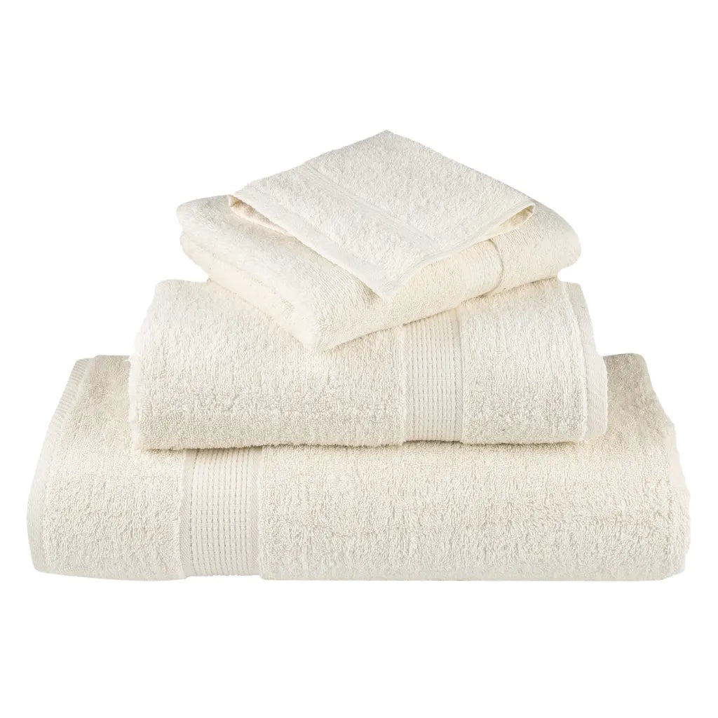 Set ASciugamani SOLUND 6 pz Crema 600 gsm 137567