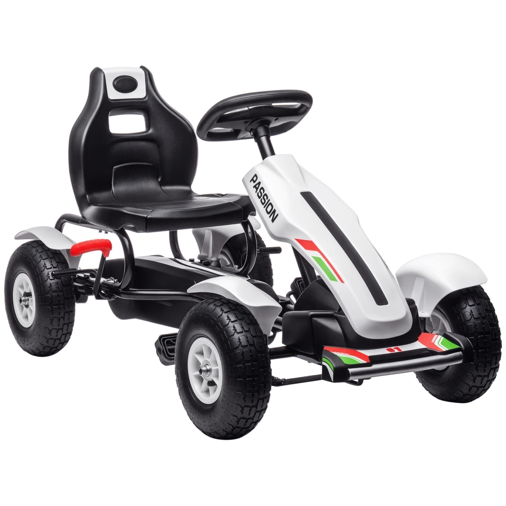 Go Kart a Pedali per Bambini ¨C Minimal ¨C Plastica e Metallo, 121x58x61 cm