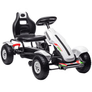 Go Kart a Pedali per Bambini ¨C Minimal ¨C Plastica e Metallo, 121x58x61 cm