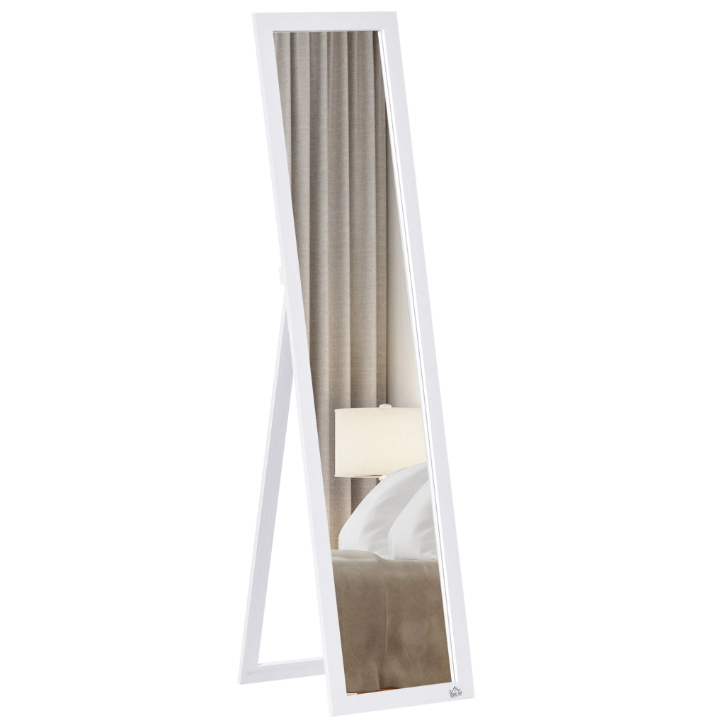 Specchio da Parete a Pieno ¨C Minimal ¨C Bianco 37x37x154 cm