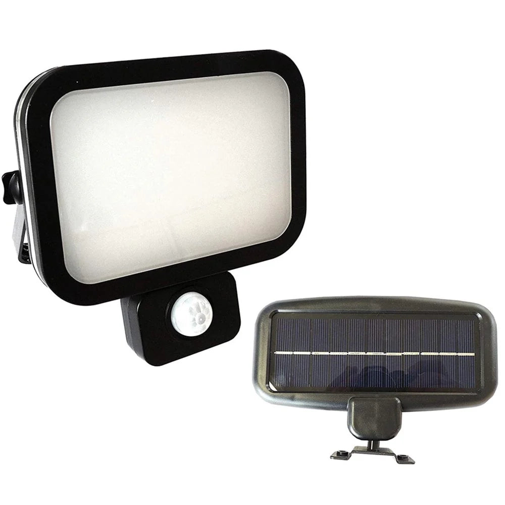 Faro LED con Pannello Solare Luce Esterno con Sensore di Movimento 300LM