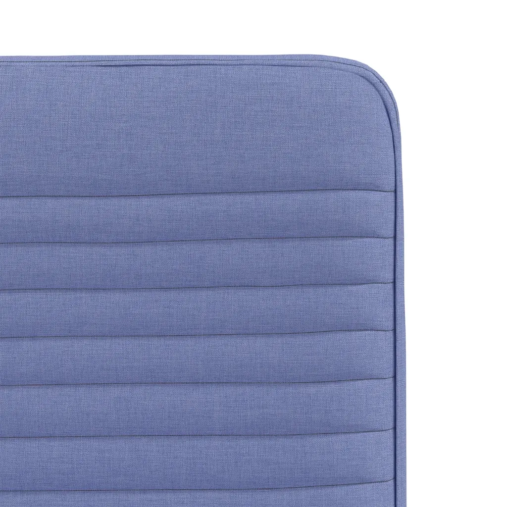 Sedie da Pranzo 2 pz Blu Jeans in Tessuto 4101154